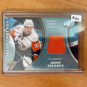 2009-10 Upper Deck Ice Fresh Threads #FTJT John Tavares New York Islanders